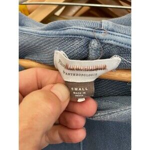 Anthropologie Pilcro Flynn Hoodie Long Sleeve Sweatshirt Women's Size S.